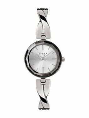 Timex TW2T49400JI - Womens Silver Tone Bracelet Watch, 26mm